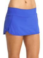 Athleta Womens Kata Swim Skirt 2 Size L - Caspian Blue