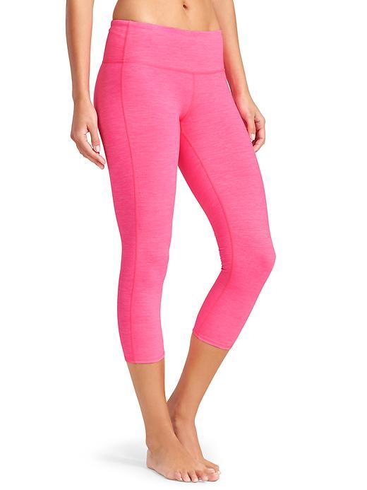 Athleta Womens Quest Chaturanga Capri Size L Tall - Shocking Pink