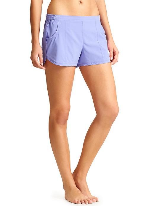Athleta Womens Stellar Short Size L - Belize Blue