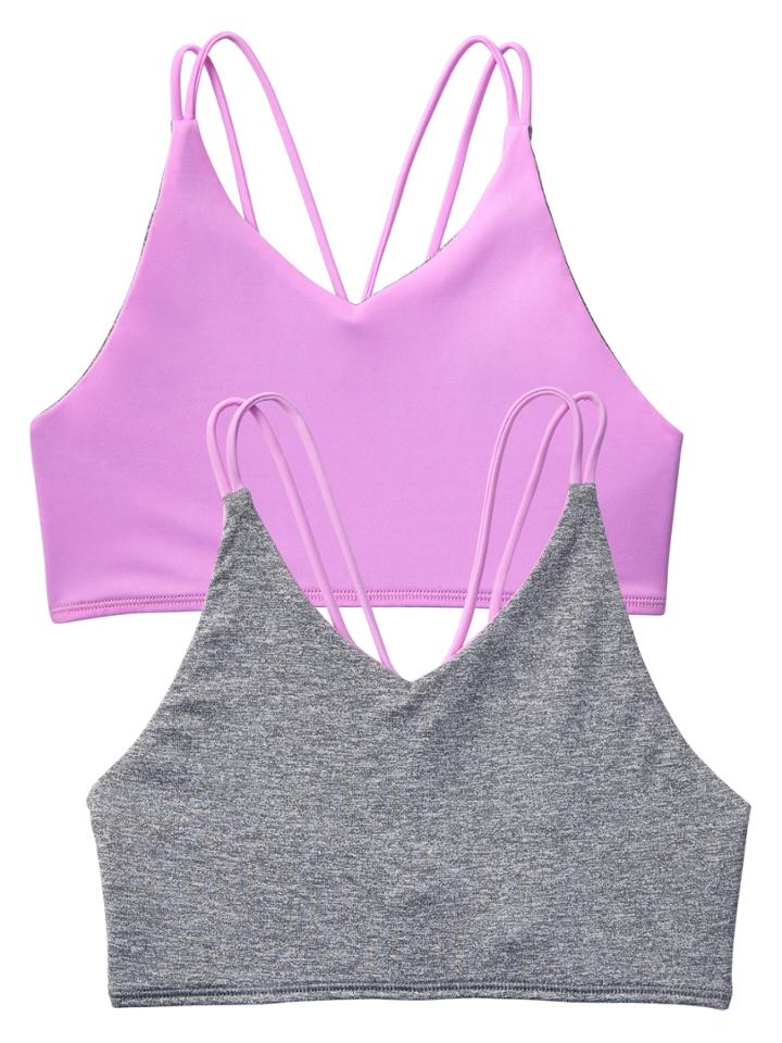 Athleta Girl Solid Reversible Bikini Top