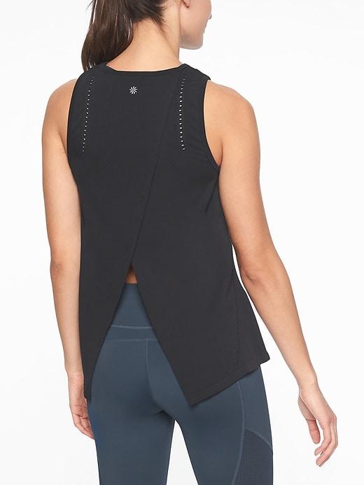 Athleta Womens Foothill Tank Black Size M