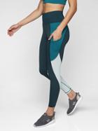 Athleta Womens Colorblock Up For Anything 7/8 Tight Constellation Blue Size Xs