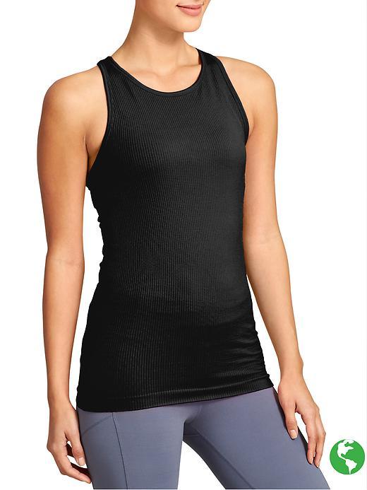 Athleta Womens Renew Racerback Tank Size L - Black