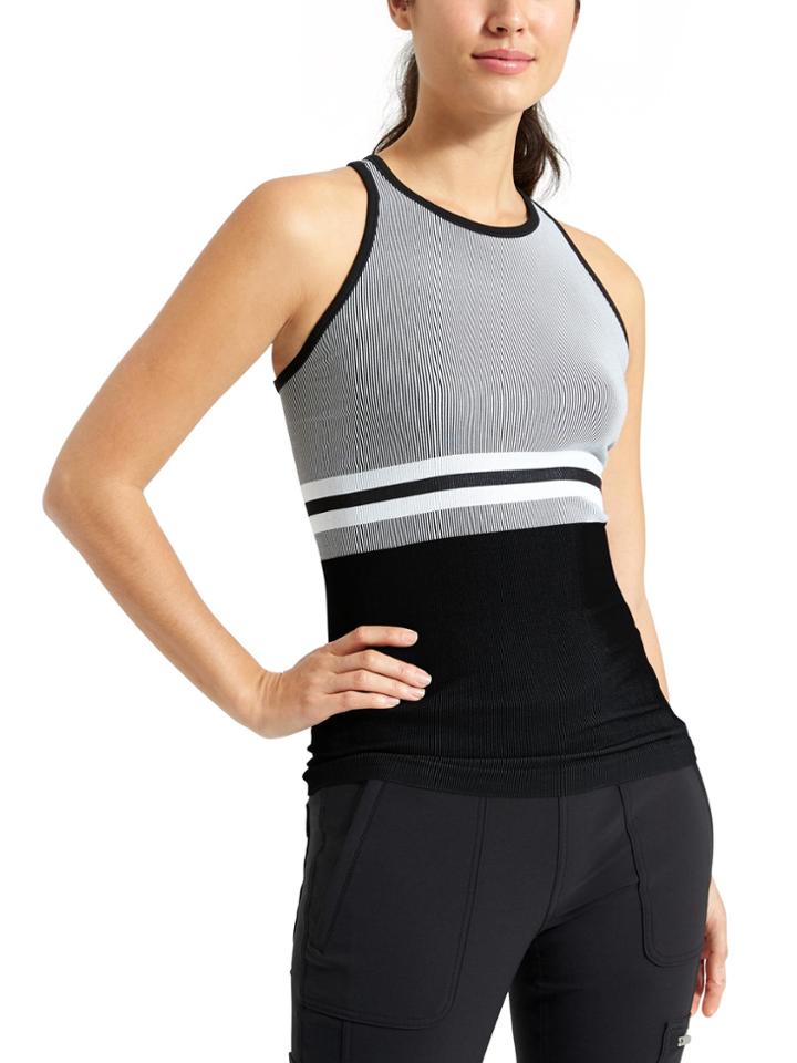 Stripe Block Renew Racerback Tank