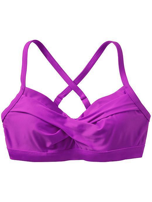 Athleta Womens Twister Bikini Size 34b/c - Razzleberry