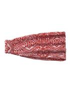 Athleta Womens Ethnic Lace Seamless Headband Size One Size - Red Chili