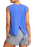 Athleta Womens Ciao Bella Tank Size Xl - Caspian Blue