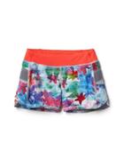 Athleta Printed Record Breaker Short Size L/12 - Tropical Flora