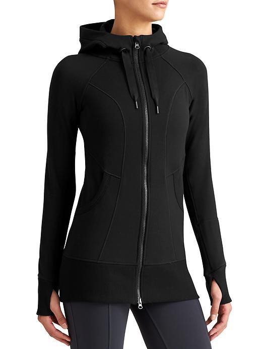 Athleta Womens Cya Strength Hoodie 2 Size 1x Plus - Black