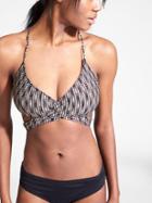Athleta Womens Hana Reversible Wrap Bikini Size S - Black