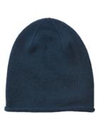 Athleta Womens Wool Cashmere Beanie Dark Caribe Teal Size One Size
