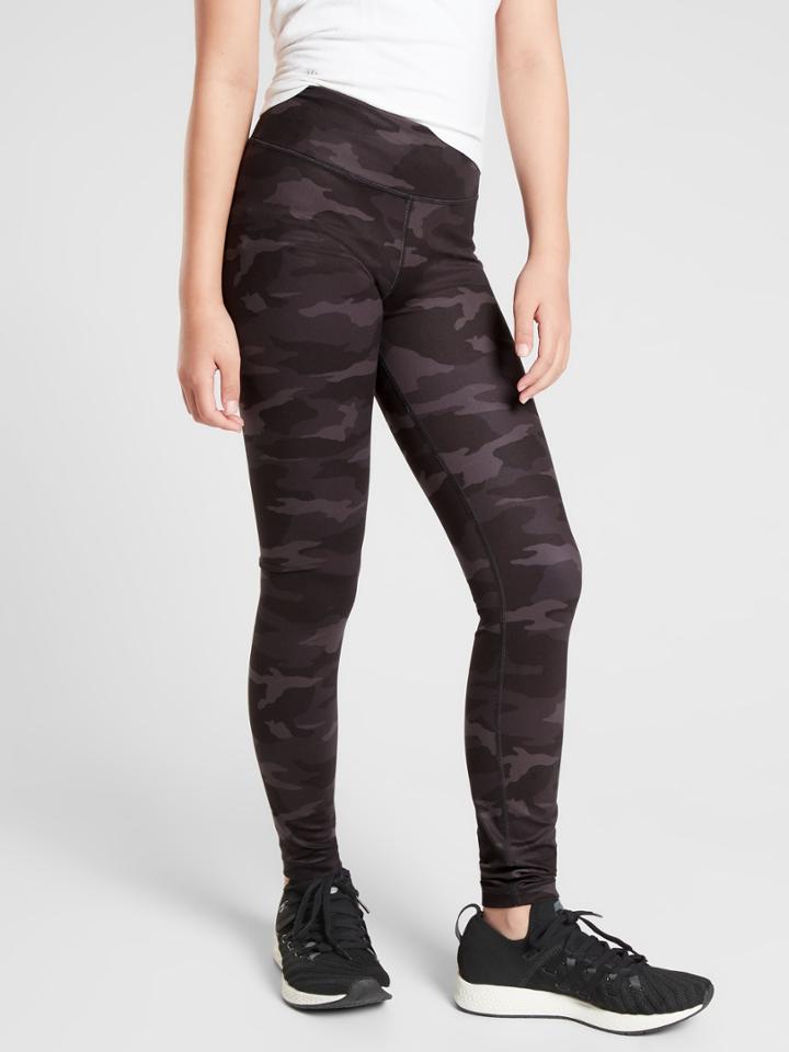 Athleta Girl Printed Chit Chat Tight