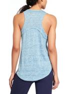 Athleta Womens Easy Newport Linen Tank Size S - Light Indigo Heather