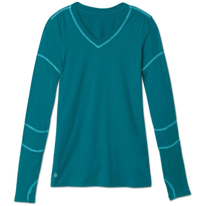 Long Sleeve Shuffle Top