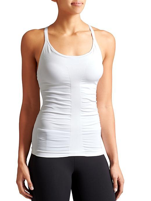 Athleta Womens Up-tempo Tank Size L - White