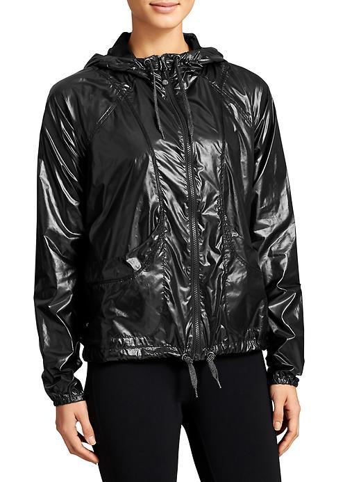 Athleta Womens Indio Anorak Size L - Black
