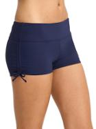 Athleta Womens Scrunch Short Size S - Dress Blue