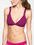 Athleta Womens Clean Strap Bikini 2.0 Top Exotic Fuchsia Size Xxs