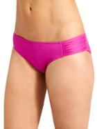 Athleta Womens Shirred Bottom Size L - Electric Fuchsia