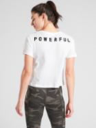 Daily Crop Tee Powerful Graphic