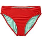 Athleta Shirred Full Tide Bottom - Saffron Red