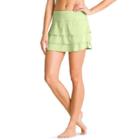 Athleta Stripe Swagger Skort - Pale Cactus