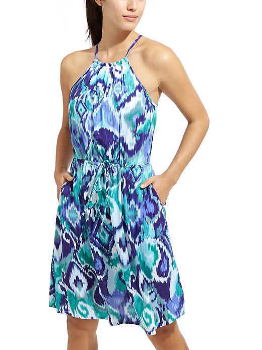 Athleta Womens Kelani Dress Size M - Electric Jade