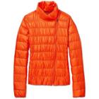 Athleta Downalicious Jacket - Pumpkin Orange/red Sp