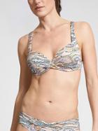 Athleta Womens Aqualuxe Print Twist Bikini Size 32b/c - Subtle Paisley