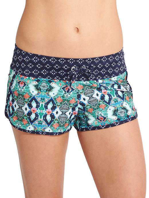 Athleta Womens Taza Kata Short Size Xl - Electric Jade/dress Blue