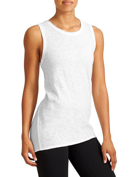 Athleta Womens Daily Tank Size L Tall - Bright White