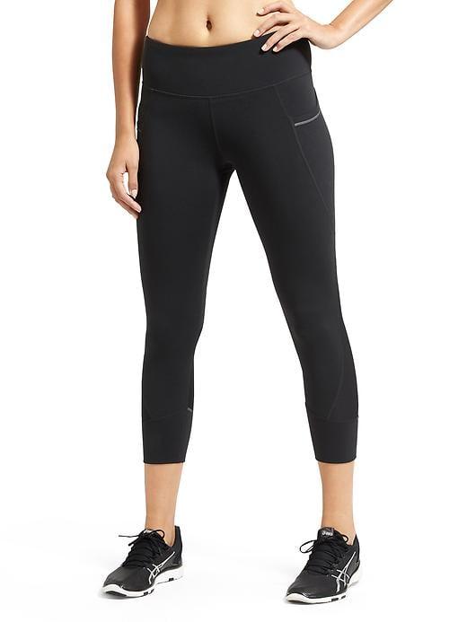 Athleta Womens Relay Capri 2.0 Size Xl Tall - Black