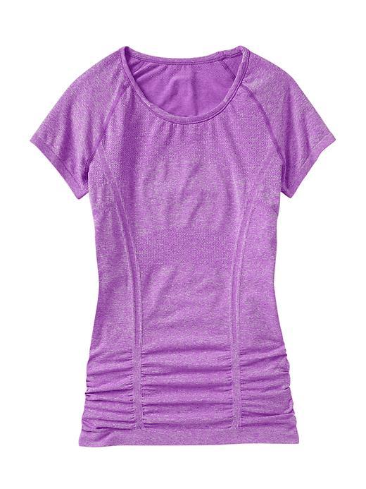 Athleta Womens Fastest Track Tee Size L - Sparkling Purple Heather