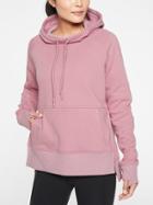 Athleta Womens Cozy Karma Longer Hoodie Sugarplum Mauve Size Xs