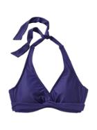 Athleta Womens Tara Halter Bikini Size 34d/dd - Amalfi Blue