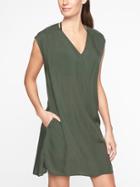 Athleta Womens Resort Cover Up Green Rapids Size L