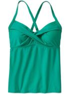 Athleta Womens Twister Tankini Size 34b/c - Peridot Green