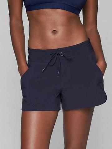 Athleta Womens Hudson Boardshort Navy Size 8