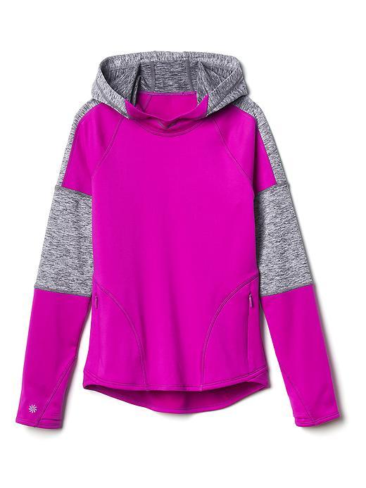 Athleta No Sweat Hoodie Size L - Magenta Magic
