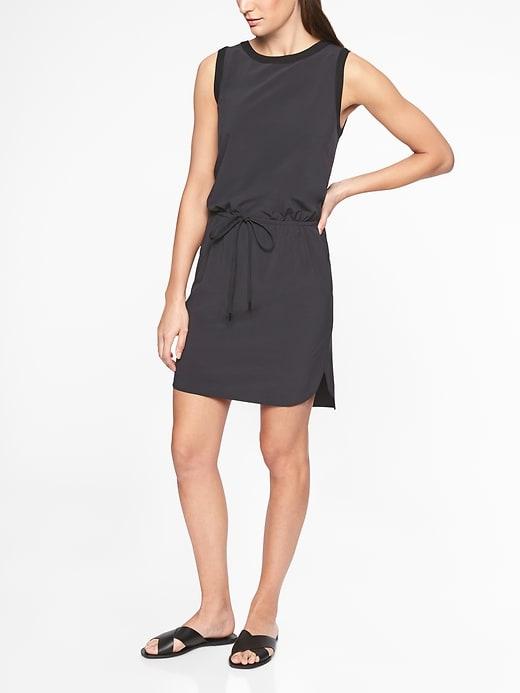 Athleta Womens Rincon Dress Black Size Xl