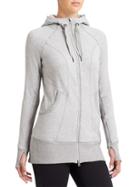 Athleta Womens Cya Strength Hoodie 2 Size 1x Plus - Grey Heather