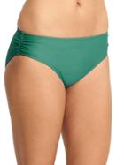 Athleta Womens Shirred Full Tide Bottom Size L - Electric Jade