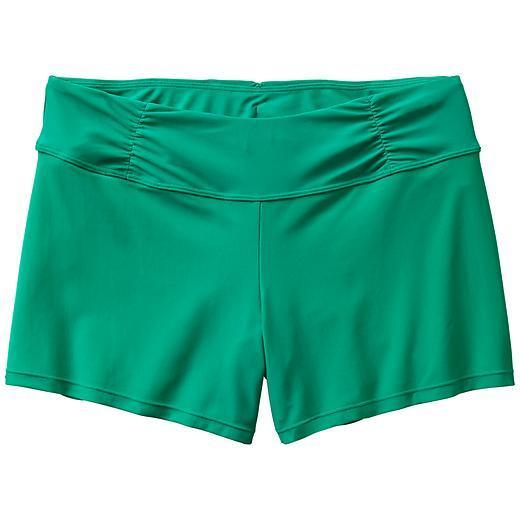 Athleta Shirred Band Short - Peridot Green