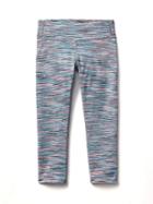Athleta Multi Spacedye Chit Chat Capri Size L/12 - Multi Spacedye