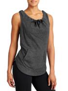 Athleta Womens Hoodie Kanga Tank Size L - Black