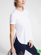 Athleta Womens Sunlover Upf Tee Size L - Bright White