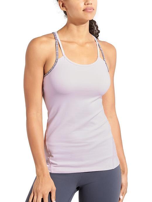 Athleta Womens Jacquard Empowerment 2 Tank Cherub Size Xl