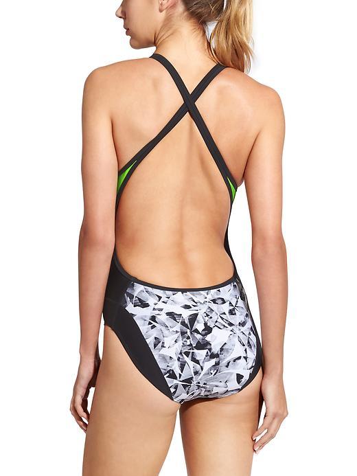 Athleta Womens Streamline One Piece Size M Tall - Belharra Print
