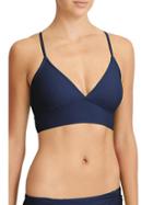 Athleta Womens Strappy Bikini Size L - Dress Blue
