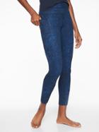 Athleta Womens Chakra Kerala 7/8 Tight Navy Size Xs